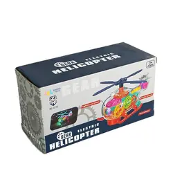 اسباب بازی هلکوپتر چرخ دنده ای موزیکال