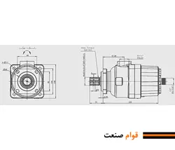 پمپ هیدرولیک 9 پیستون (صنایع هیدرولیک ایران)