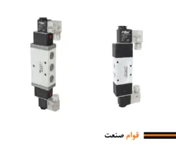 شیر برقی پنوماتیک 2-5 دو بوبین (FMS ترک)