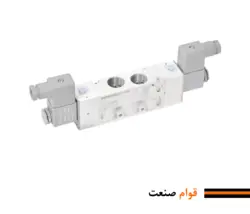 شیر برقی پنوماتیک 3-5 دو بوبین (دوبل) مایندمن (Mindman)