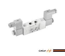 شیر برقی پنوماتیک 3-5 دو بوبین (دوبل) مایندمن (Mindman)