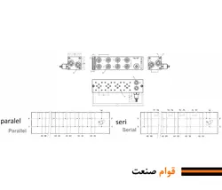 زیر شیری فشارشکن دار 1/4 اینچ فرو (Ferro ترک)