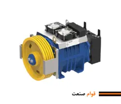 موتور گیرلس آسانسور مونتاناری ایتالیا مدل MGV25S تا ظرفیت 6 نفر