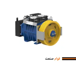 موتور گیرلس آسانسور مونتاناری ایتالیا مدل MGV25S تا ظرفیت 6 نفر