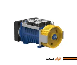 موتور گیرلس آسانسور مونتاناری ایتالیا مدل MGV25L تا ظرفیت 16 نفر