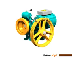موتور گیربکس آسانسور بهران مدل BL240