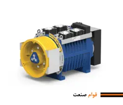 موتور گیرلس آسانسور مونتاناری ایتالیا مدل MGV34.4 تا ظرفیت 21 نفر