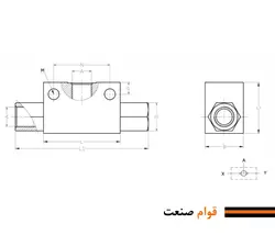 شیر یا (OR) هیدرولیک فرو (Ferro ترک)