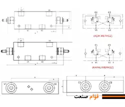 کانتر بالانس هیدرولیک یکطرفه و دوطرفه فرو (Ferro ترک)