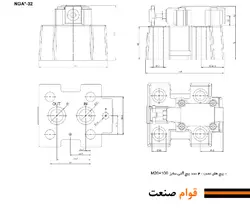 شیر بی بارکننده هیدرولیک (آنلودینگ ولو) نیوان – مدل NGAU