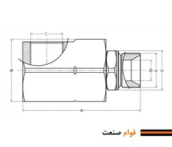 روتاری زانویی هیدرولیک فرو (Ferro ترک)