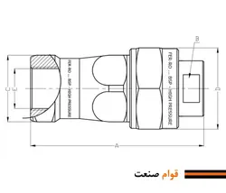 کوپلینگ پیچی هیدرولیک فرو (Ferro ترک)