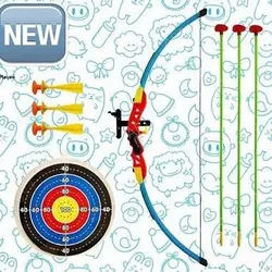 تیر و کمان همراه با دارت