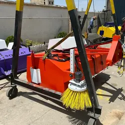 جارو صنعتی تراکتوری عرض 190cm فروخته شده به دهیاری مشهد کاوه - جارو بابکتجارو بابکت