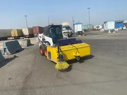 جارو مینی لودر بابکت Sweeper S-190B ساخت ایران بابکت