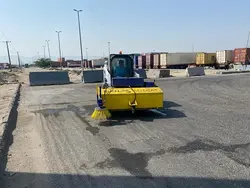 جارو مینی لودر بابکت Sweeper S-190B ساخت ایران بابکت