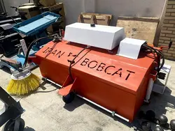 جارو مینی لودر بابکت | قیمت و خرید جارو شهرداری ساخت ایران بابکت - جارو بابکتجارو بابکت