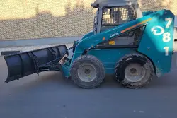 برف روب مینی لودر بابکت ساخت ایران بابکت |تیغه برف روب تراکتوری ساخت ایران بابکت - جارو بابکتجارو بابکت