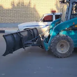 تیغه برف روب مینی لودر ایران بابکت | تولید جلوبند برف روب مینی لودر (بابکت) - جارو بابکتجارو بابکت