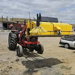 جارو جلوبند تراکتوری عرض 190cm | جارو بابکت