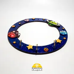 جاکلیدی دیواری طرح برجسته کد 8001