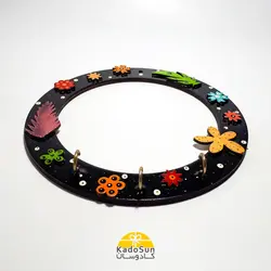 جاکلیدی دیواری طرح برجسته کد 8006