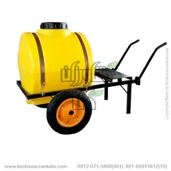 شاسی سمپاش فرغونی با مخزن 110 لیتری دو چرخ