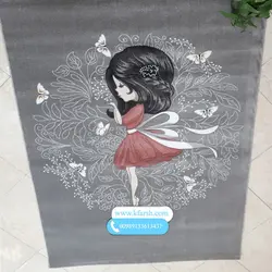 فرش عروسکی دخترانه