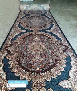 فرش کناره 500 شانه طرح ارکیده