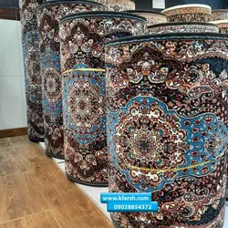 فرش کناره 500 شانه طرح ارکیده