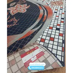 گلیم فرش ماشینی مدرن فانتزی کد 630
