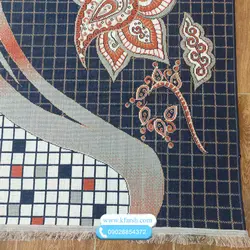 گلیم فرش ماشینی مدرن فانتزی کد 630