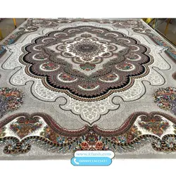 فرش 700 شانه طرح باغ ملک