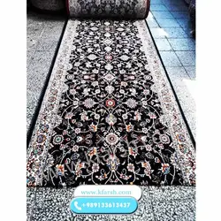 فرش کناره افشان ورژن در سه رنگ کرم | سرمه ای | قهوه ای