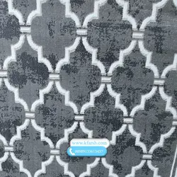 فرش کناره مدرن طرح مراکشی