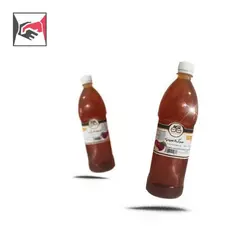 سرکه سیب ارگانیک و طبیعی 1 لیتری خان