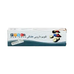 تقویم دارویی هفتگی F.T.E Co - مهرآزماشاپ، مارکت آنلاین مواد اولیه شیمیایی، تجهیزات آزمایشگاهی و پزشکی
