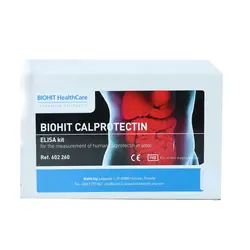 کیت Biohit کالپروتکتین - مهرآزماشاپ، مارکت آنلاین مواد اولیه شیمیایی، تجهیزات آزمایشگاهی و پزشکی