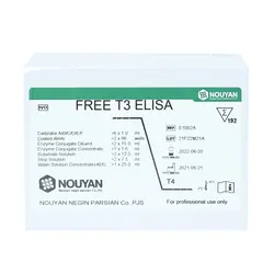 کیت Free T3 NOUYAN - مهرآزماشاپ، مارکت آنلاین مواد اولیه شیمیایی، تجهیزات آزمایشگاهی و پزشکی
