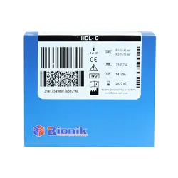 کیت HDL.C بیونیک - مهرآزماشاپ، مارکت آنلاین مواد اولیه شیمیایی، تجهیزات آزمایشگاهی و پزشکی