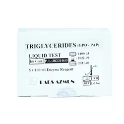 کیت تری گلیسرید پارس آزمون - مهرآزماشاپ، مارکت آنلاین مواد اولیه شیمیایی، تجهیزات آزمایشگاهی و پزشکی