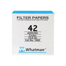 کاغذ صافی گرید 42 واتمن - مهرآزماشاپ، مارکت آنلاین مواد اولیه شیمیایی، تجهیزات آزمایشگاهی و پزشکی