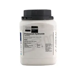 پتاسیم هیدروکسید Laboratory دکتر مجللی - مهرآزماشاپ، مارکت آنلاین مواد اولیه شیمیایی، تجهیزات آزمایشگاهی و پزشکی