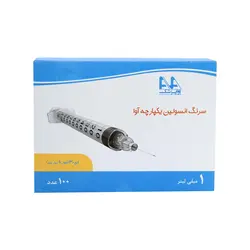 سرنگ انسولین آوا سرخود G30 - مهرآزماشاپ، مارکت آنلاین مواد اولیه شیمیایی، تجهیزات آزمایشگاهی و پزشکی