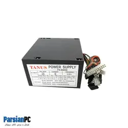 منبع تغذیه کیس تانوس P4 600W TANUS POWER فن بزرگ