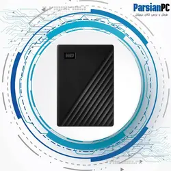 هارد اکسترنال وسترن دیجیتال مدلMY PASPORT WDBYVG0040BBK  ظرفیت 4 ترابایت