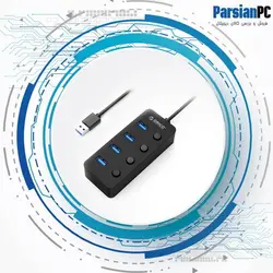 هاب USB 3.0 اوریکوHUB W9PH4-U3-V1-BK 4PORT