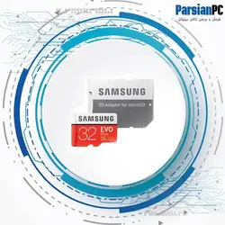 کارت حافظه SAMSUNG سامسونگ MICROSDHC C10 CARD EVO PLUS ظرفیت 32 گیگابایت