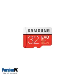 کارت حافظه SAMSUNG سامسونگ MICROSDHC C10 CARD EVO PLUS ظرفیت 32 گیگابایت