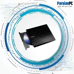 درایو نوری اکسترنال ایسوس SDRW-08D2S SLIM BLACK